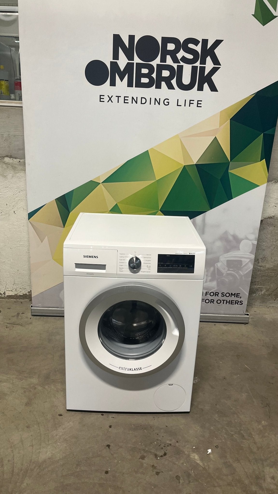 Siemens iQ300 vaskemaskin WM14N207DN Vaskemaskin - Norskombruk.no