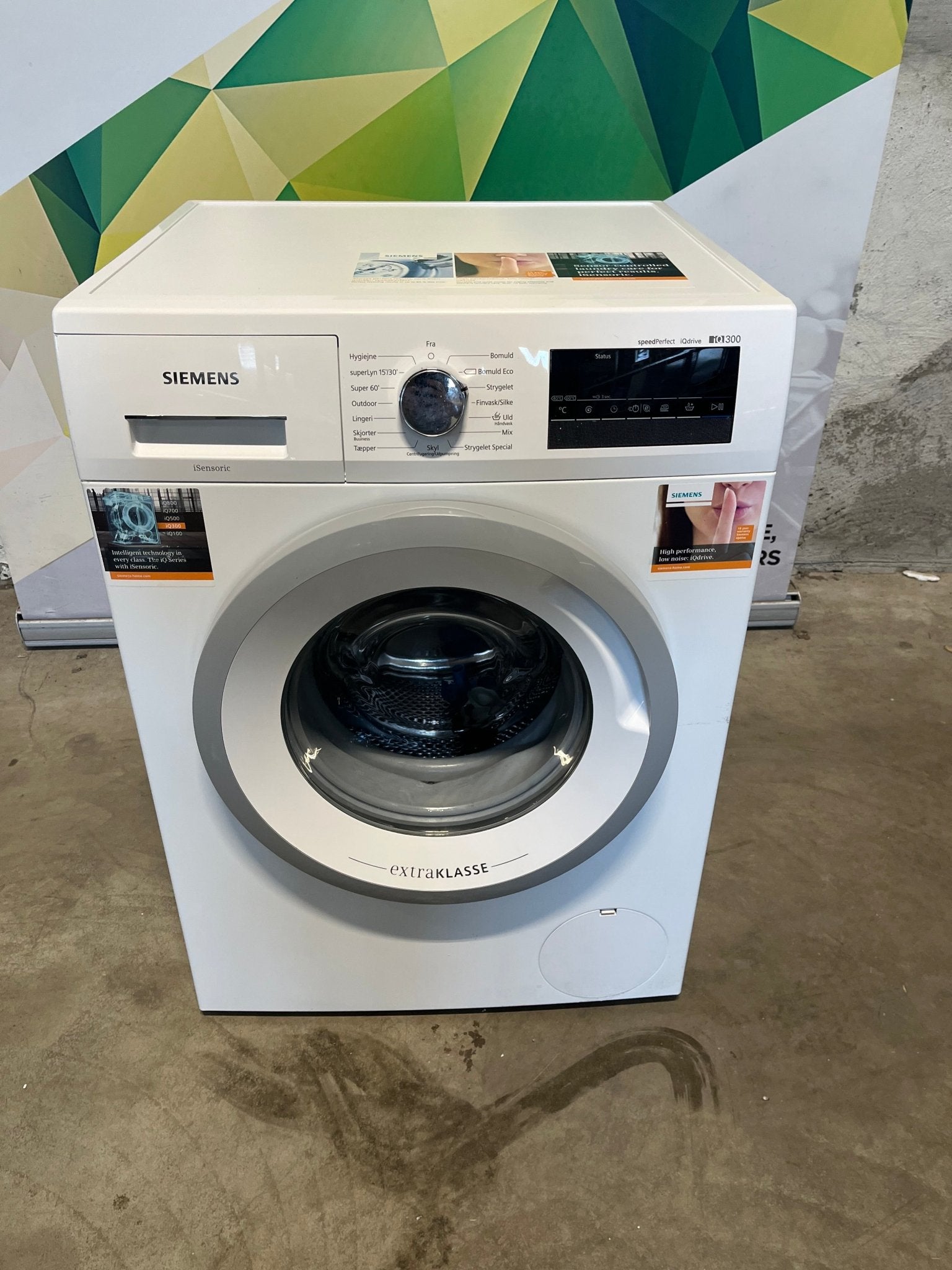 Siemens iQ300 vaskemaskin WM14N207DN Vaskemaskin - Norskombruk.no