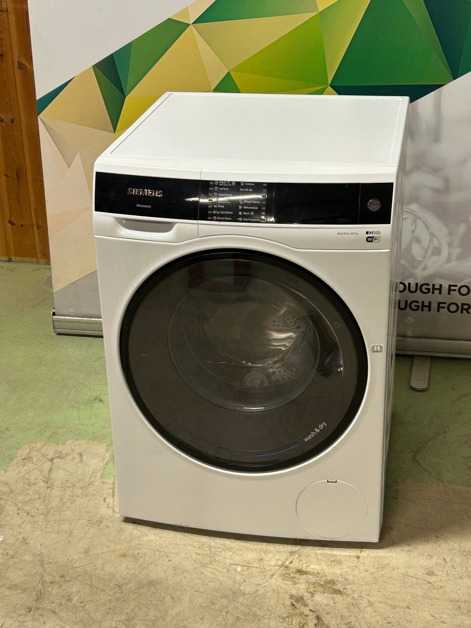 Siemens IQ500 WD4HU541DN Vask&Tørk Vask&tørk - Norskombruk.no