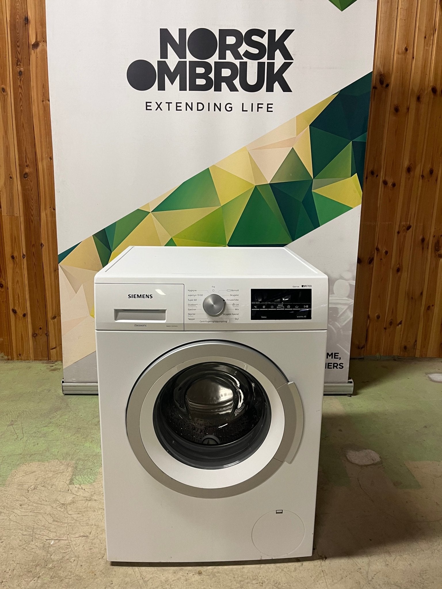 Siemens iQ700 vaskemaskin WM16T4E8DN Vaskemaskin - Norskombruk.no