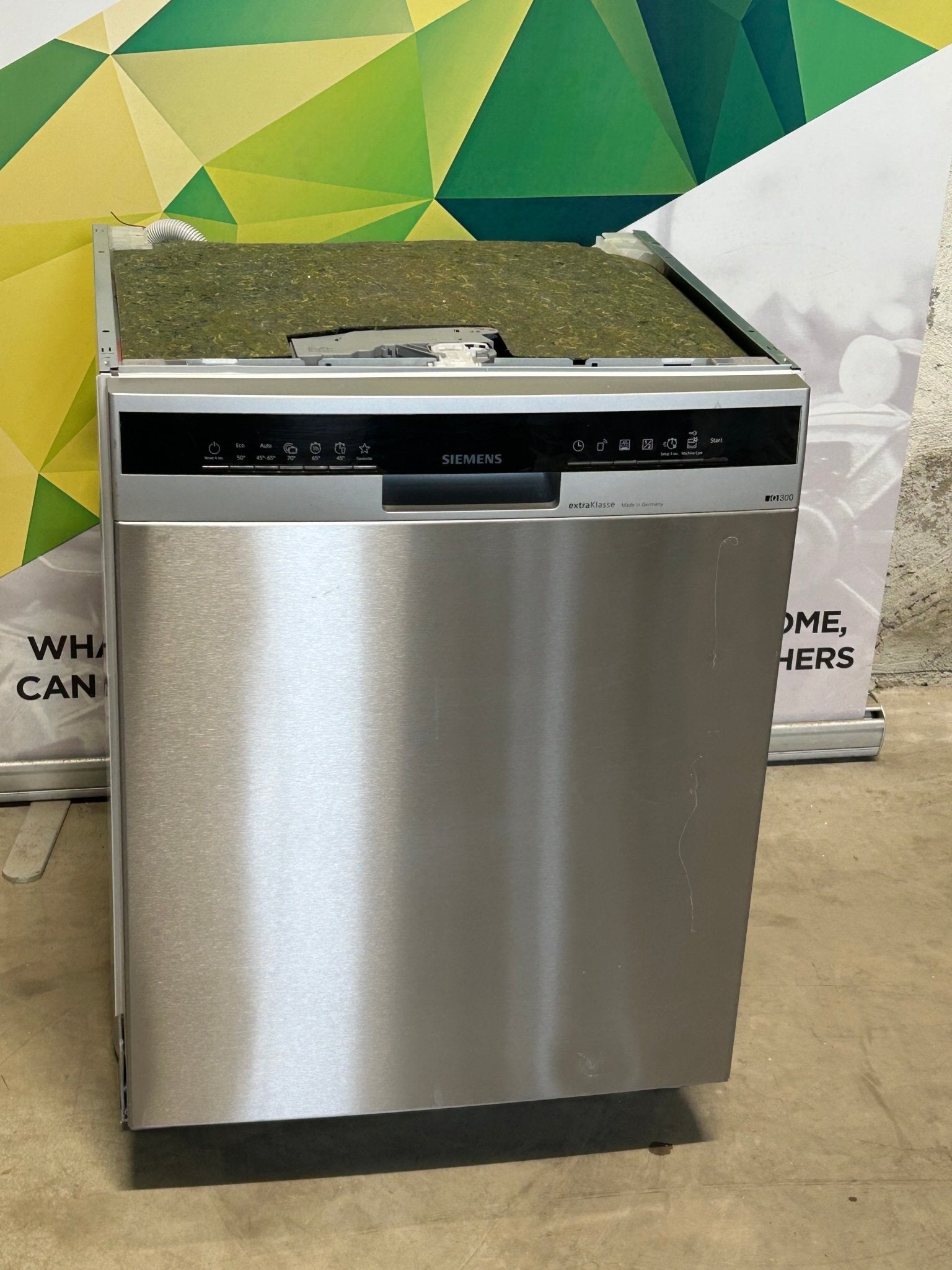 Siemens SN43EI56CS – Underbygd oppvaskmaskin i rustfritt stål Oppvaskmaskin - Norskombruk.no