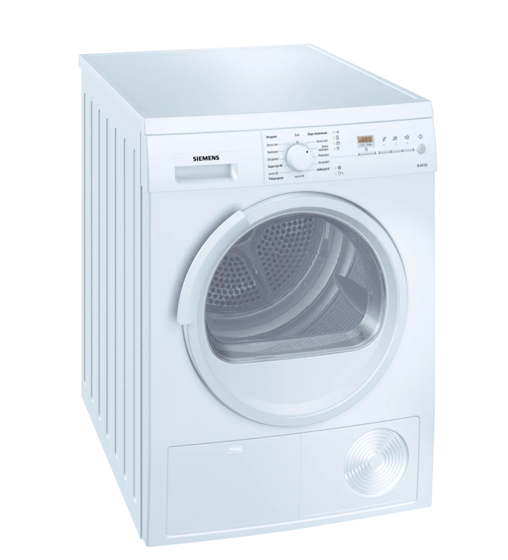 Siemens tørketrommel WT46E302DN Tørketrommel - Norskombruk.no