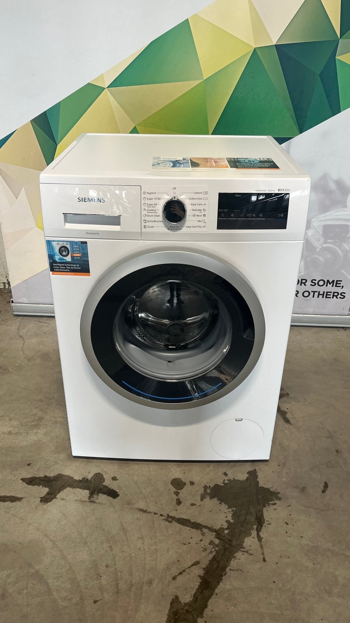 Siemens Vaskemaskin iQ300 WM14N1B8DN Vaskemaskin - Norskombruk.no