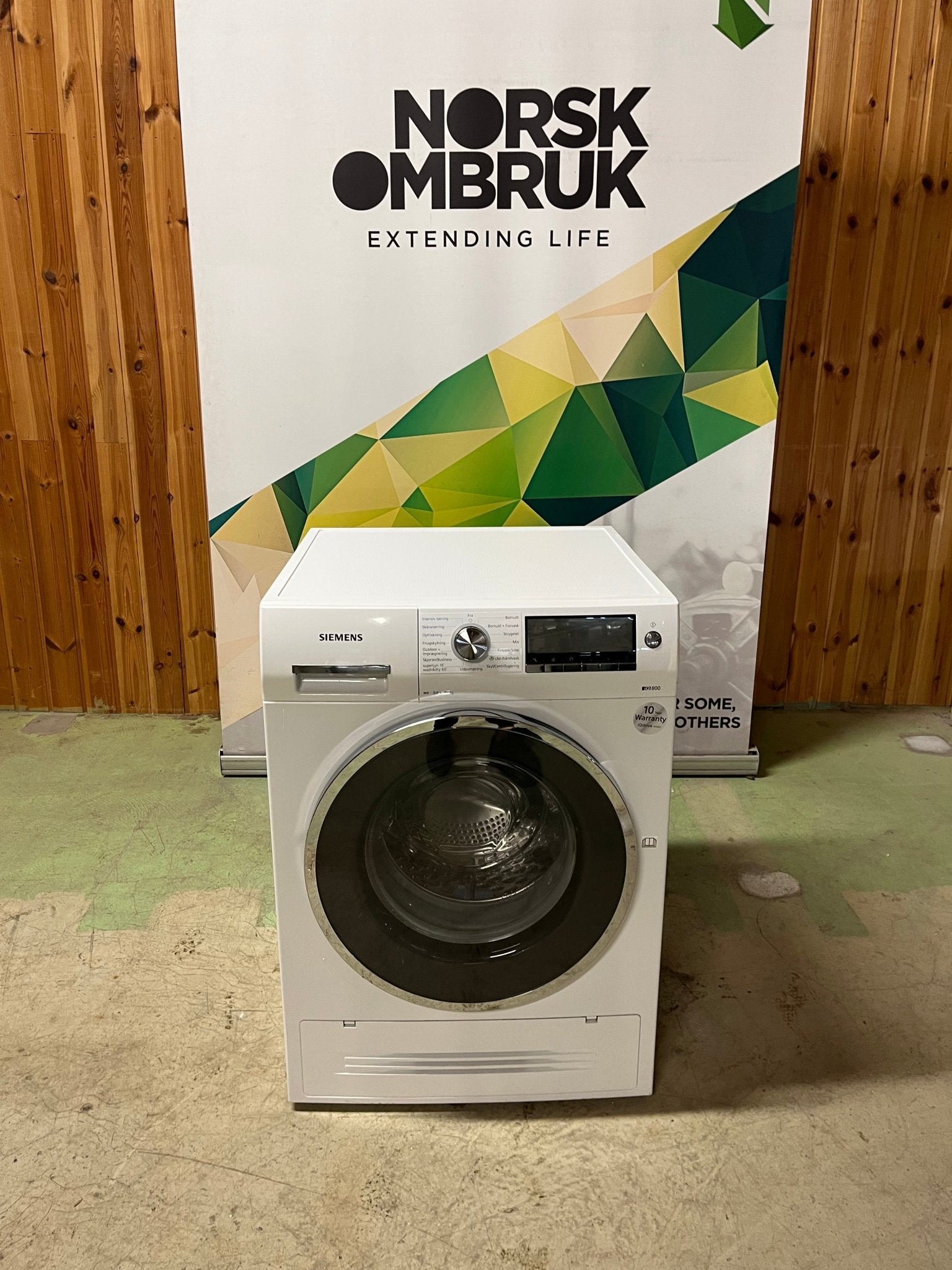 Siemens WD15H540DN vask&tørk Vask&tørk - Norskombruk.no