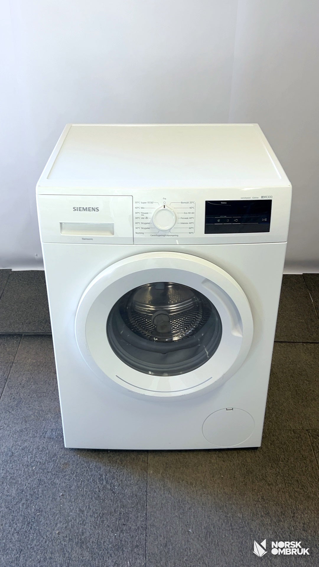 Siemens WM12N0L2DN vaskemaskin Vaskemaskin - Norskombruk.no