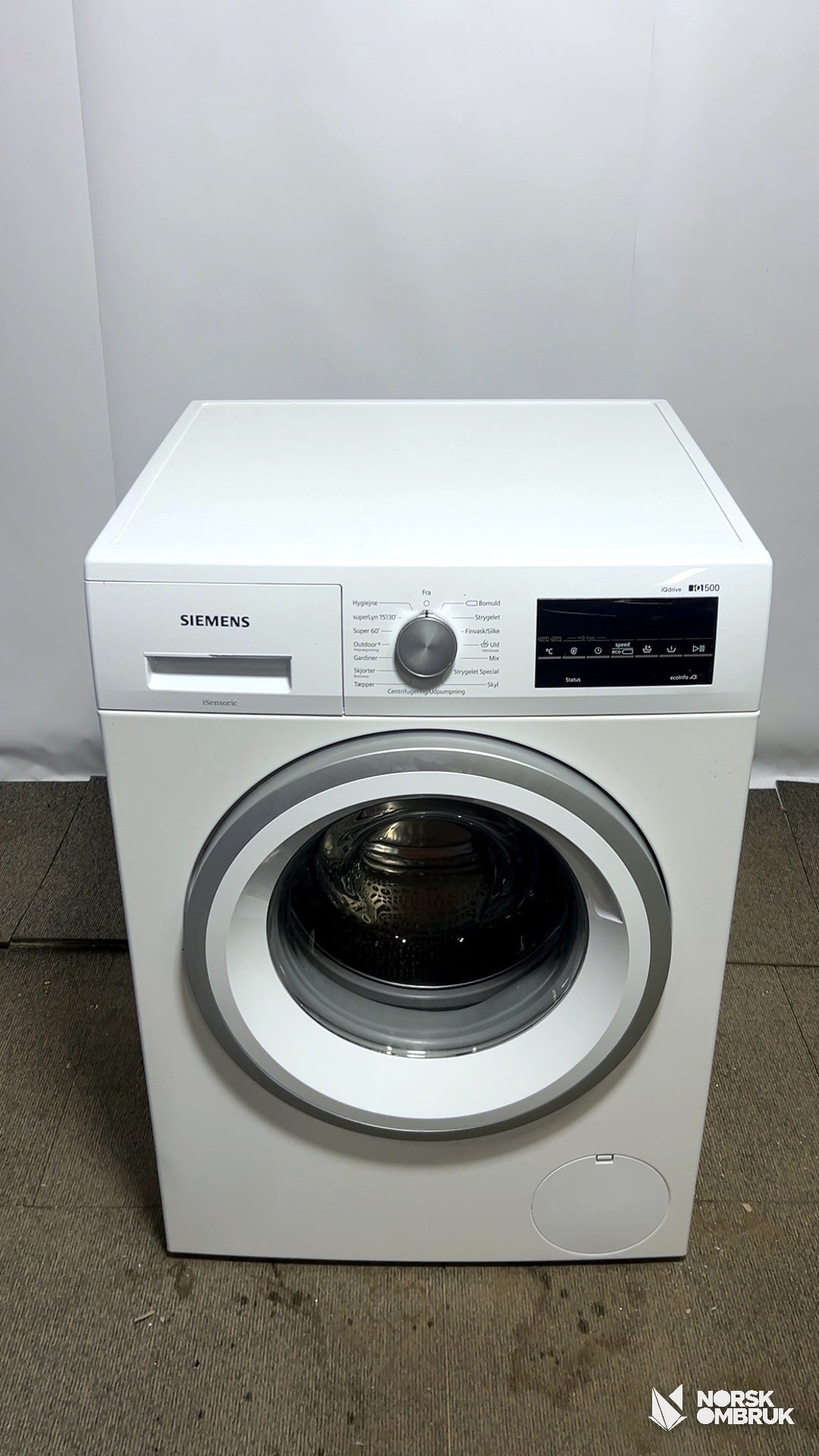 Siemens WM14T49EDN vaskemaskin Vaskemaskin - Norskombruk.no