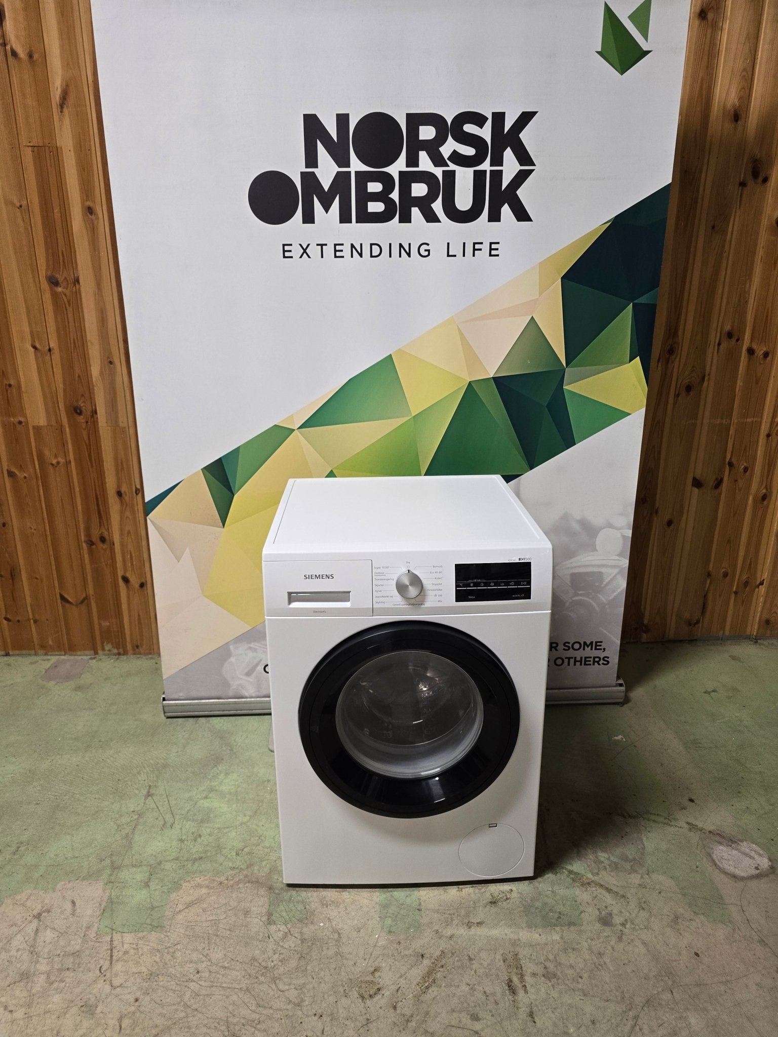Siemens WM14UTE9DN Vaskemaskin Vaskemaskin - Norskombruk.no