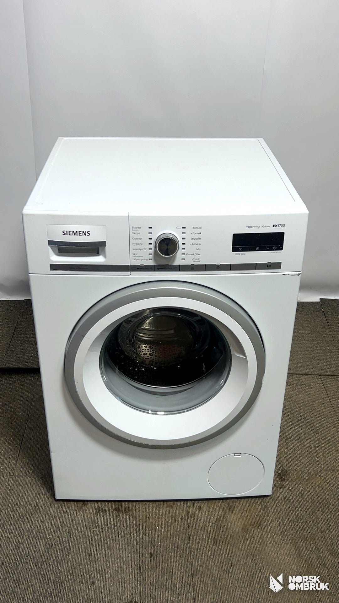 Siemens WM14W447DN vaskemaskin Vaskemaskin - Norskombruk.no
