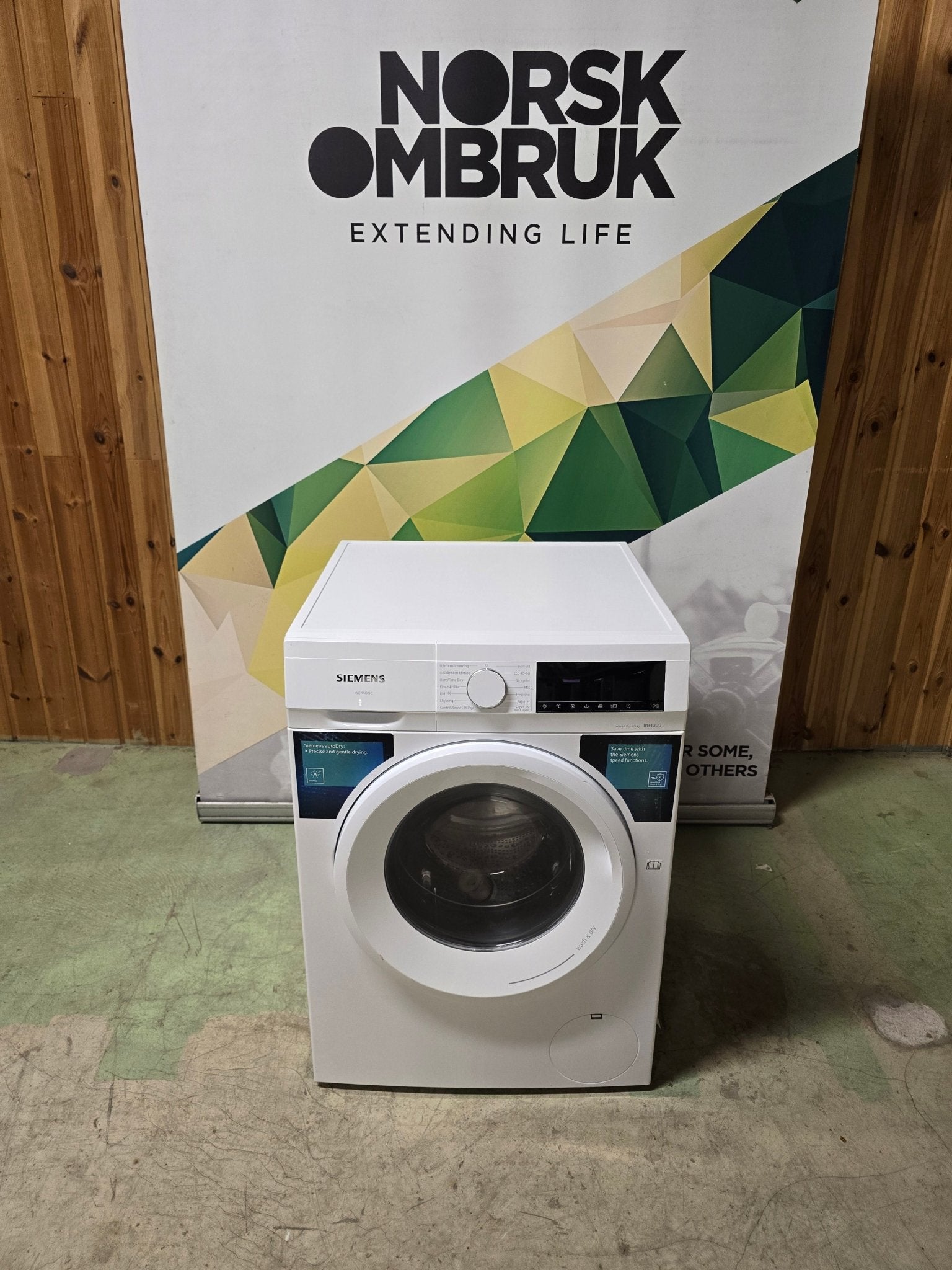 Siemens WN34A1L0DN vask & tørk Vask&tørk - Norskombruk.no