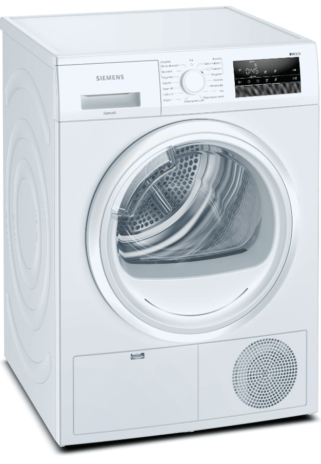 Siemens WT45H2L7DN iQ300 varmepumpetørketrommel Tørketrommel - Norskombruk.no