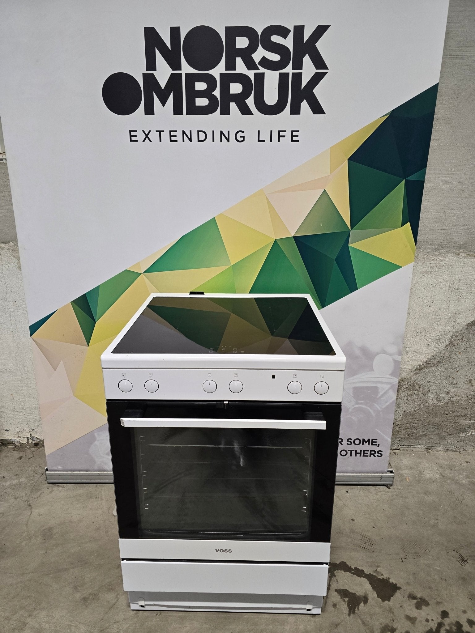 Voss - Electrolux induksjonskomfyr VKI60340HV Induksjonskomfyr - Norskombruk.no