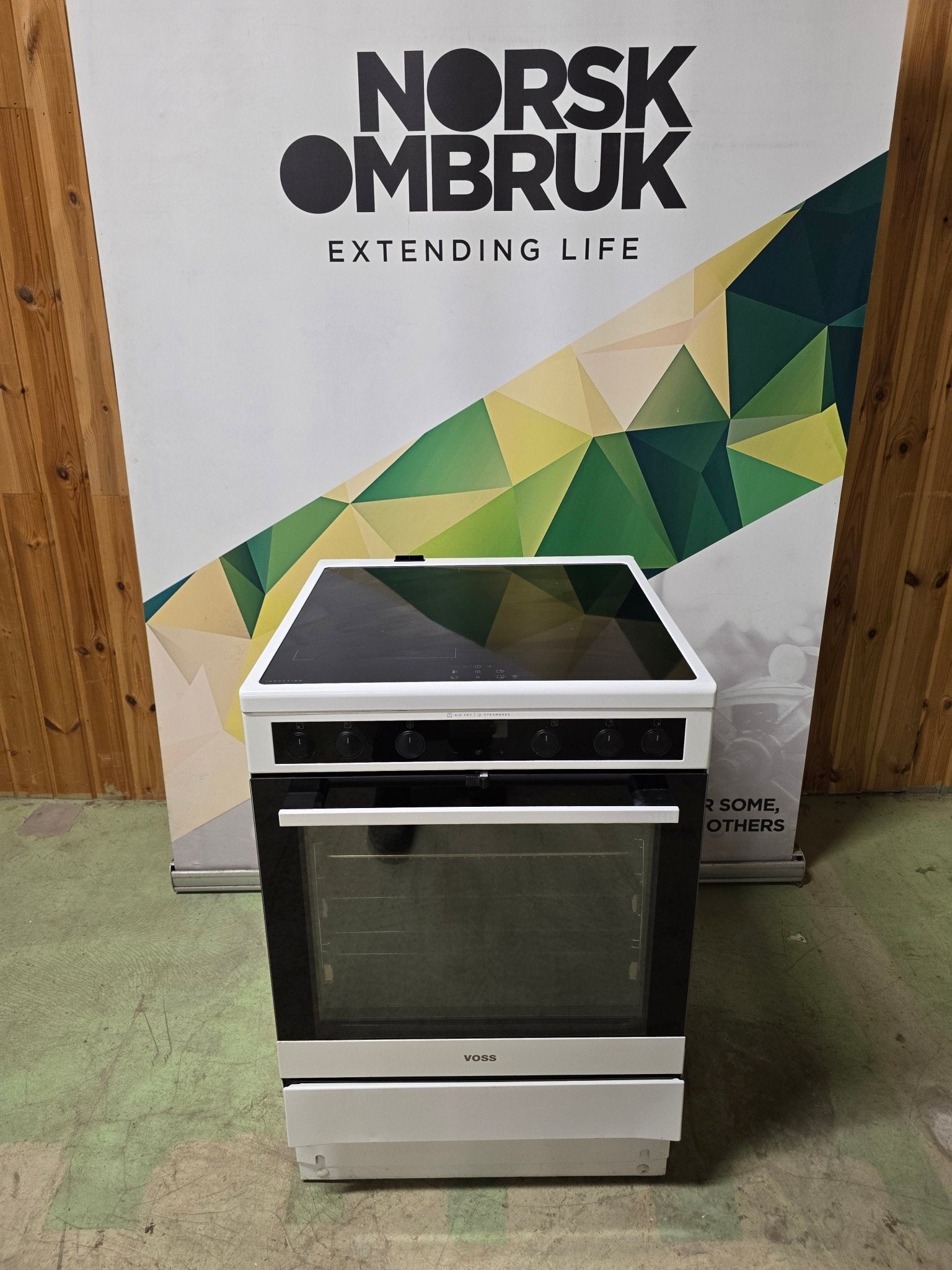 Voss Electrolux induksjonskomfyr VKI65342HV Induksjonskomfyr - Norskombruk.no