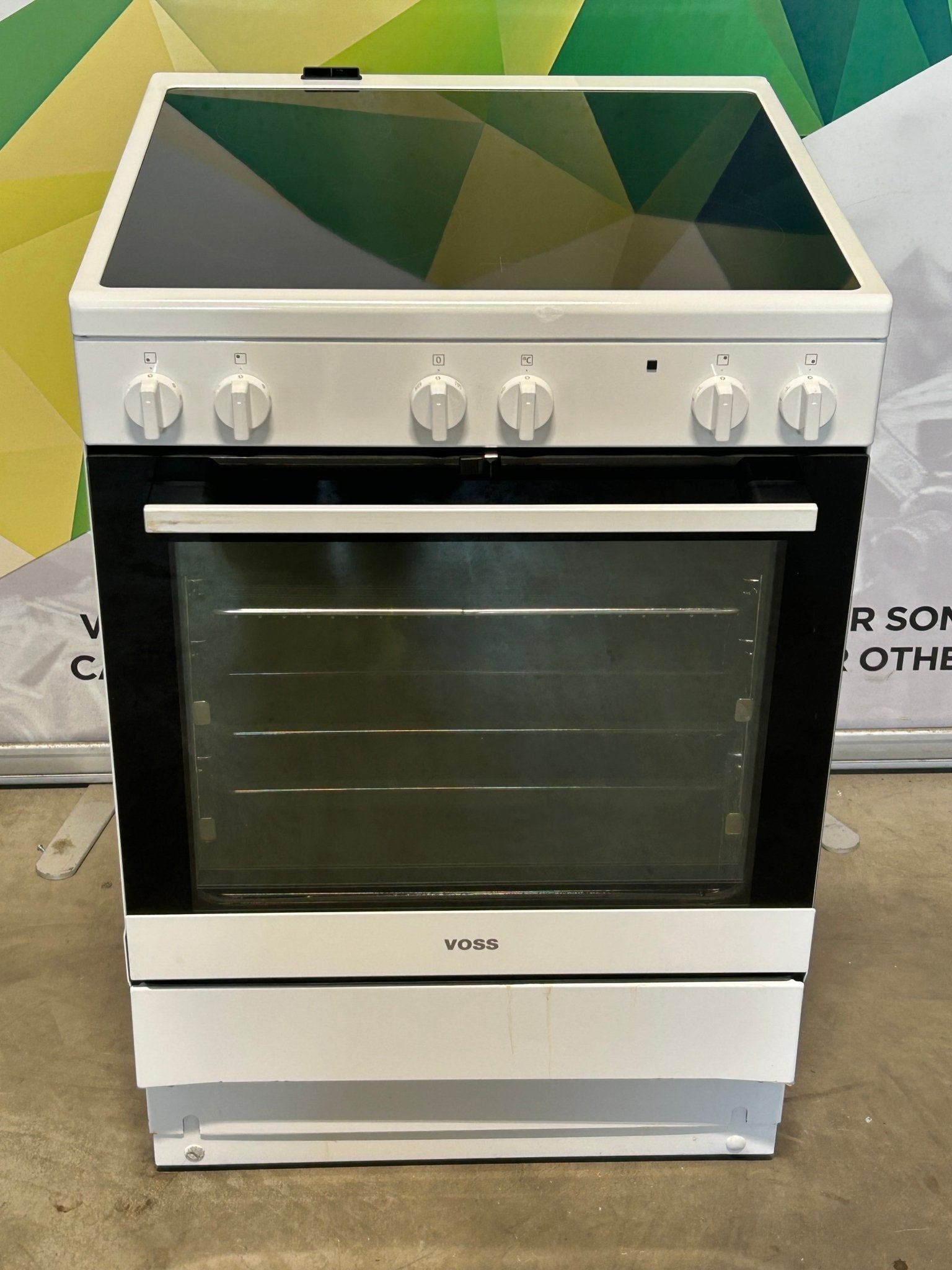 Voss - Electrolux keramisk komfyr VKK60308HV Keramisk Komfyr - Norskombruk.no