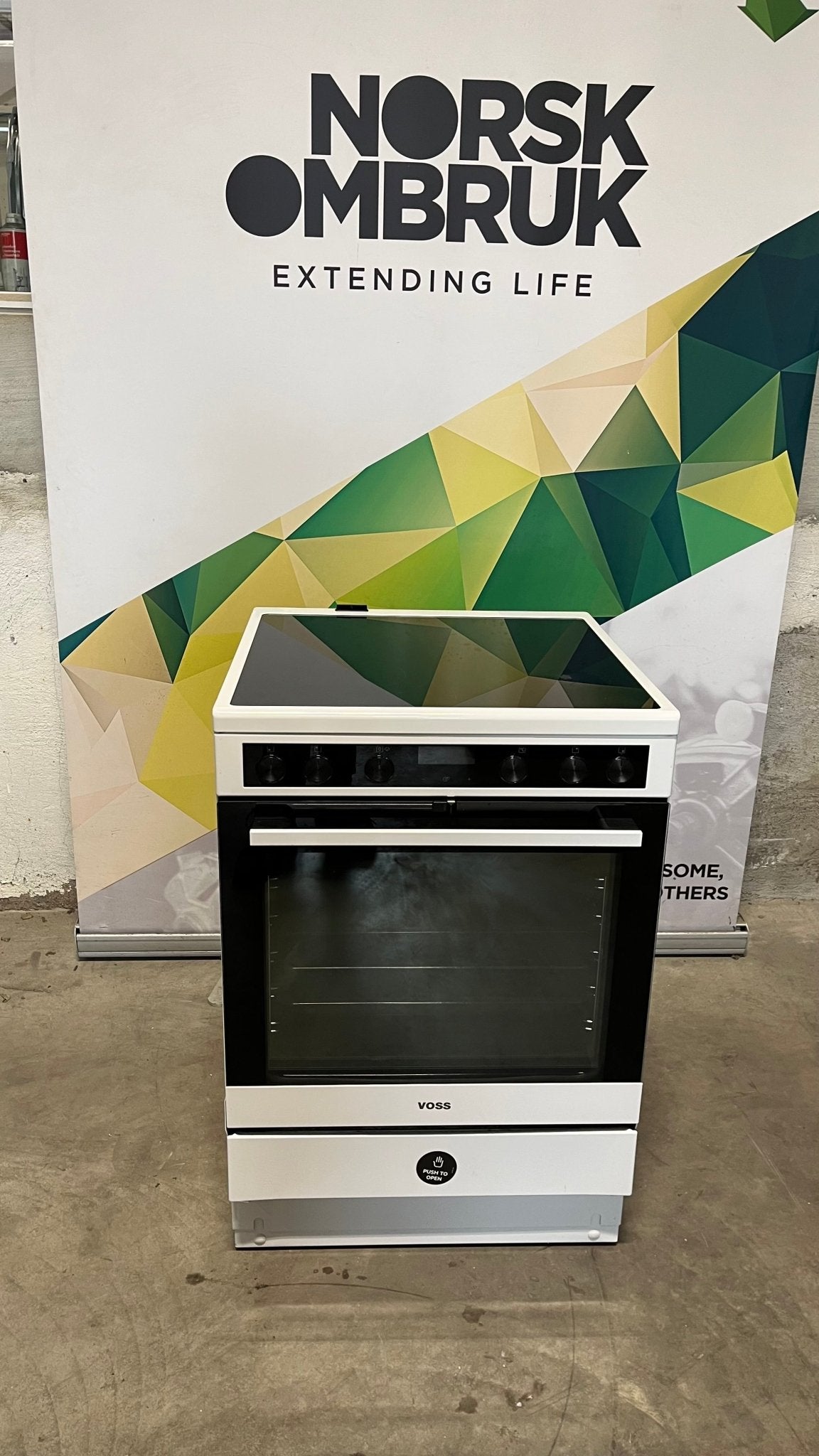 Voss - Electrolux VKK65350HV – keramisk komfyr Keramisk Komfyr - Norskombruk.no