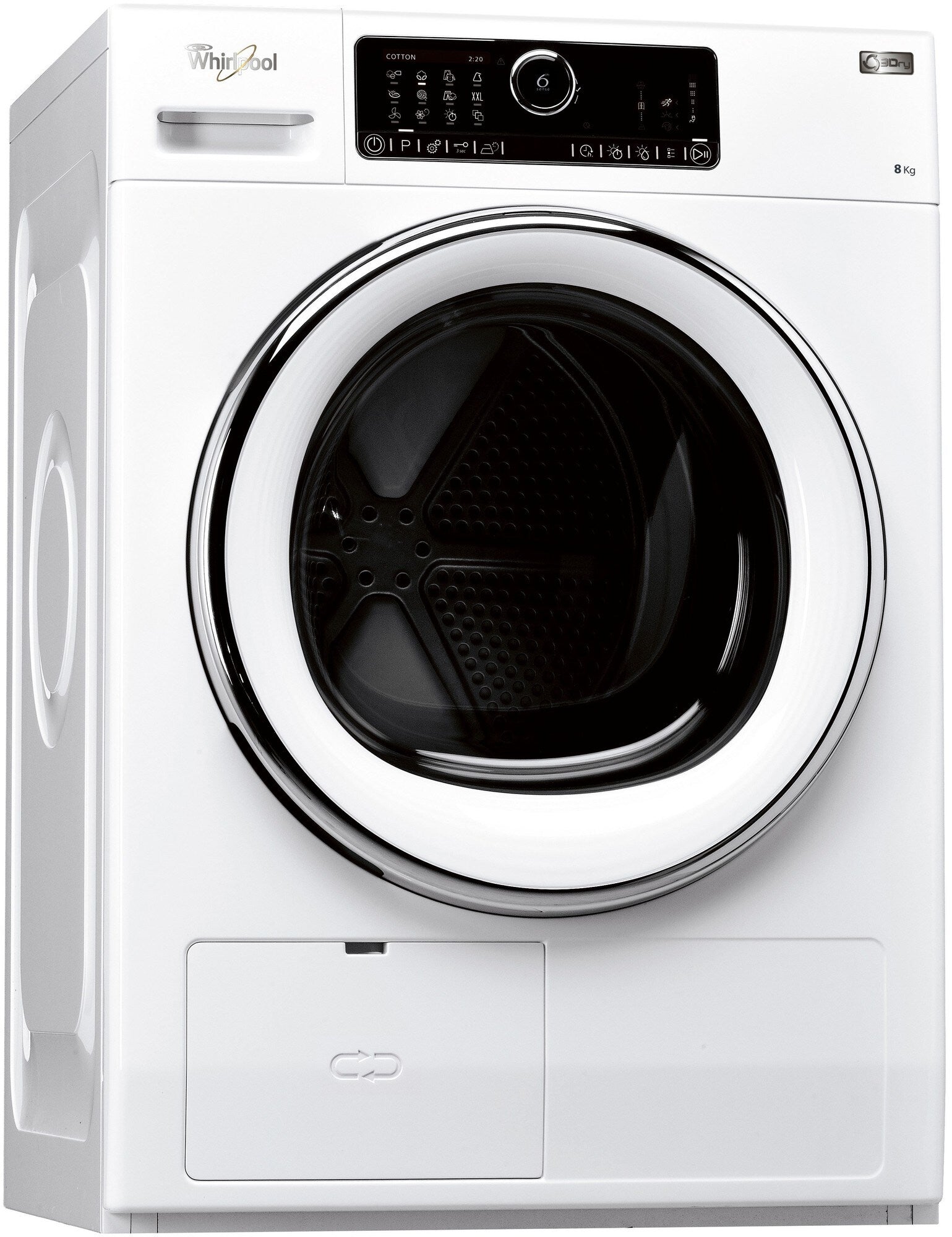 Whirlpool HSCX80426 varmepumpetørketrommel Varmepumpetørketrommel - Norskombruk.no