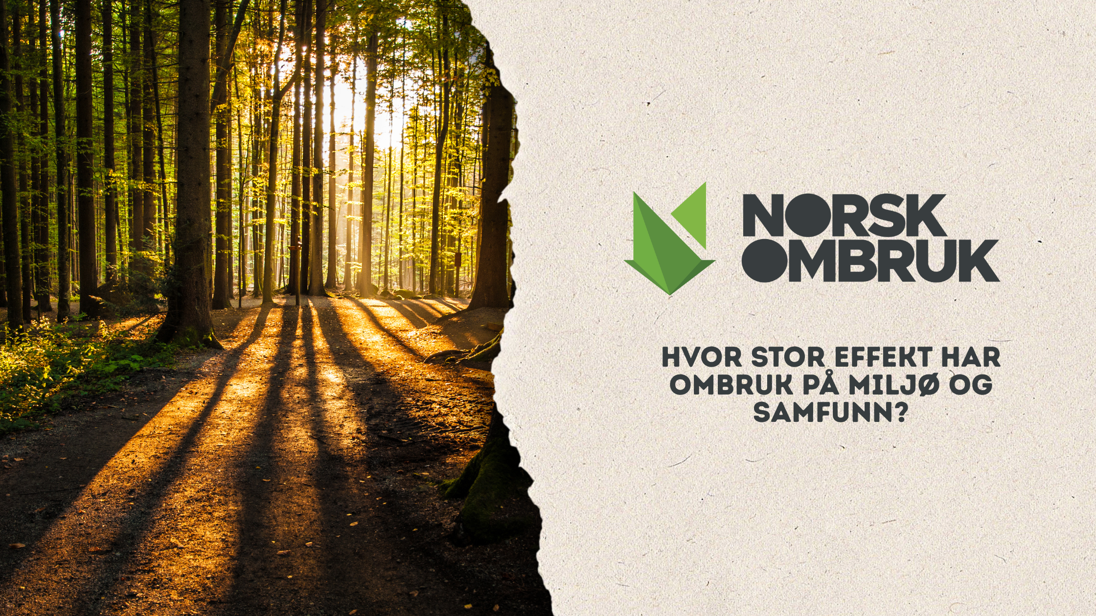 Hvor stor effekt har ombruk på miljø og samfunn?