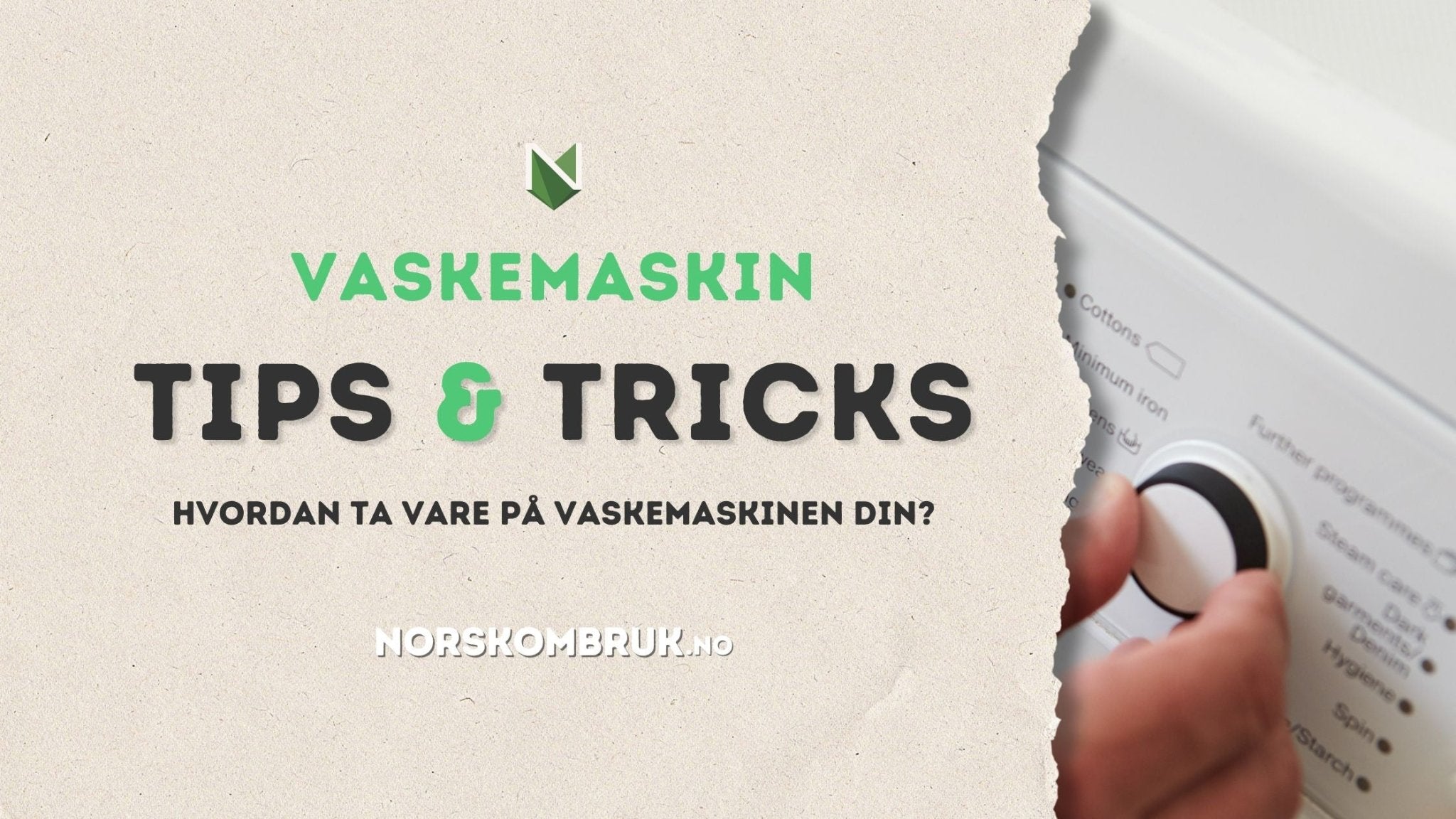 Gjenbruk og vedlikehold av vaskemaskiner: Tips for et langvarig liv - Norskombruk.no