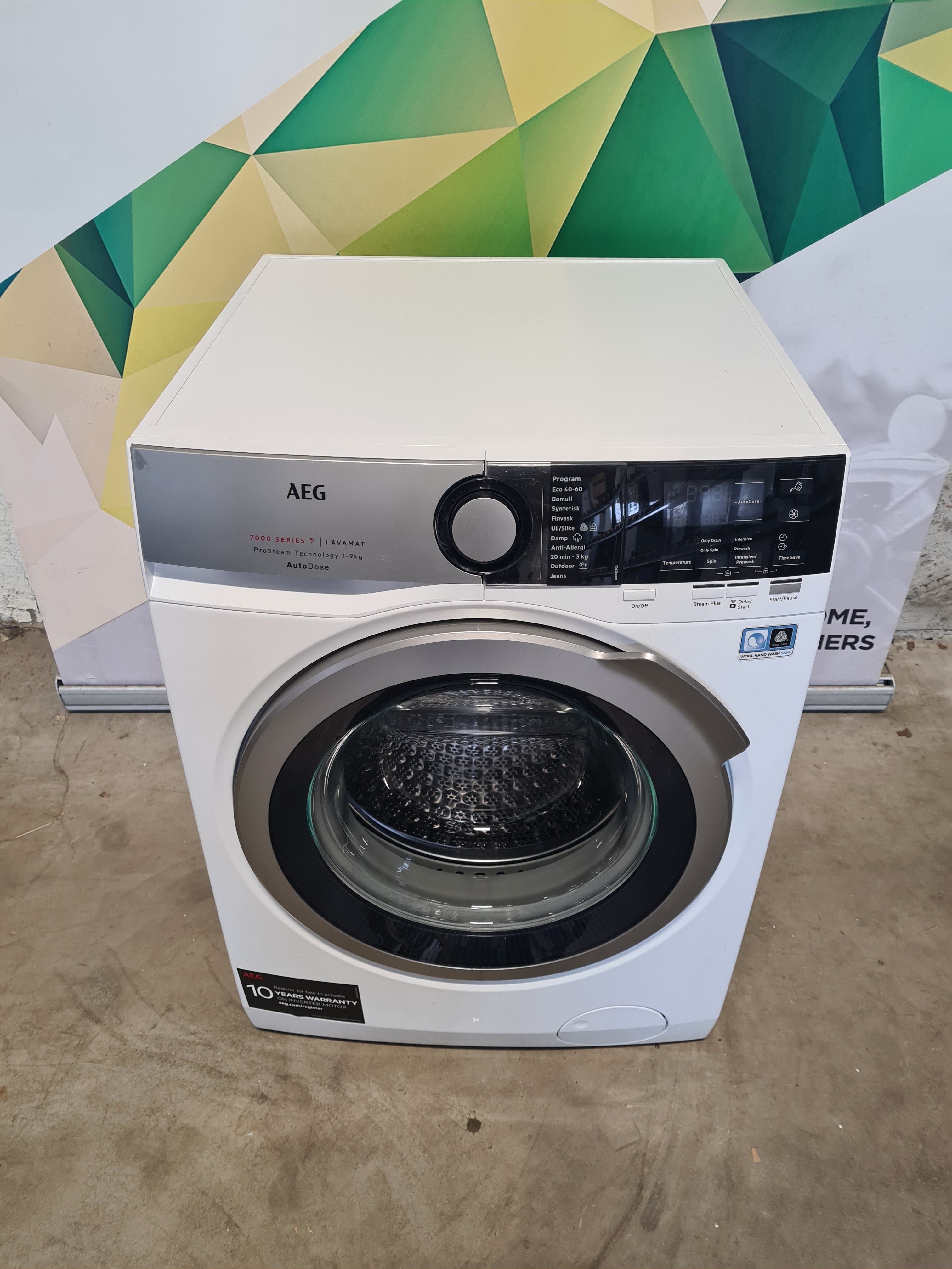 AEG 7000 Series vaskemaskin L7FQS966E /m AutoDose