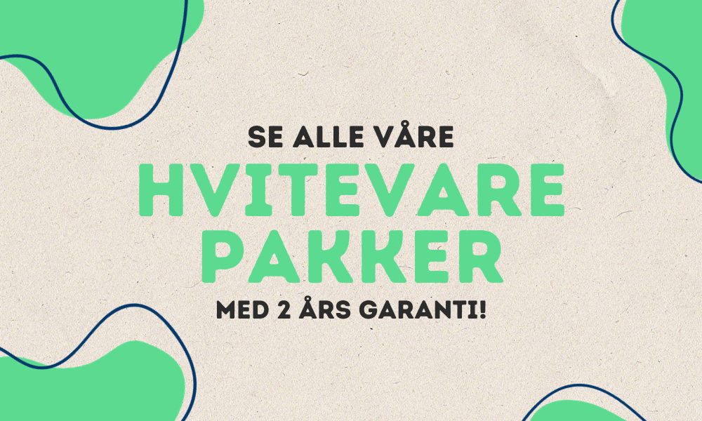 Brukte Hvitevarer Til Lave Priser Med 2 års Garanti