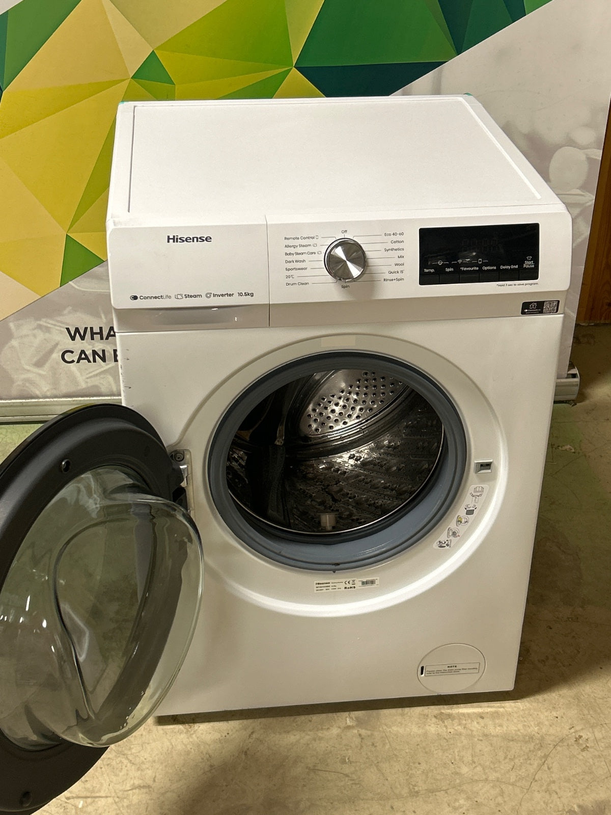 Hisense WF3Q1043BW vaskemaskin