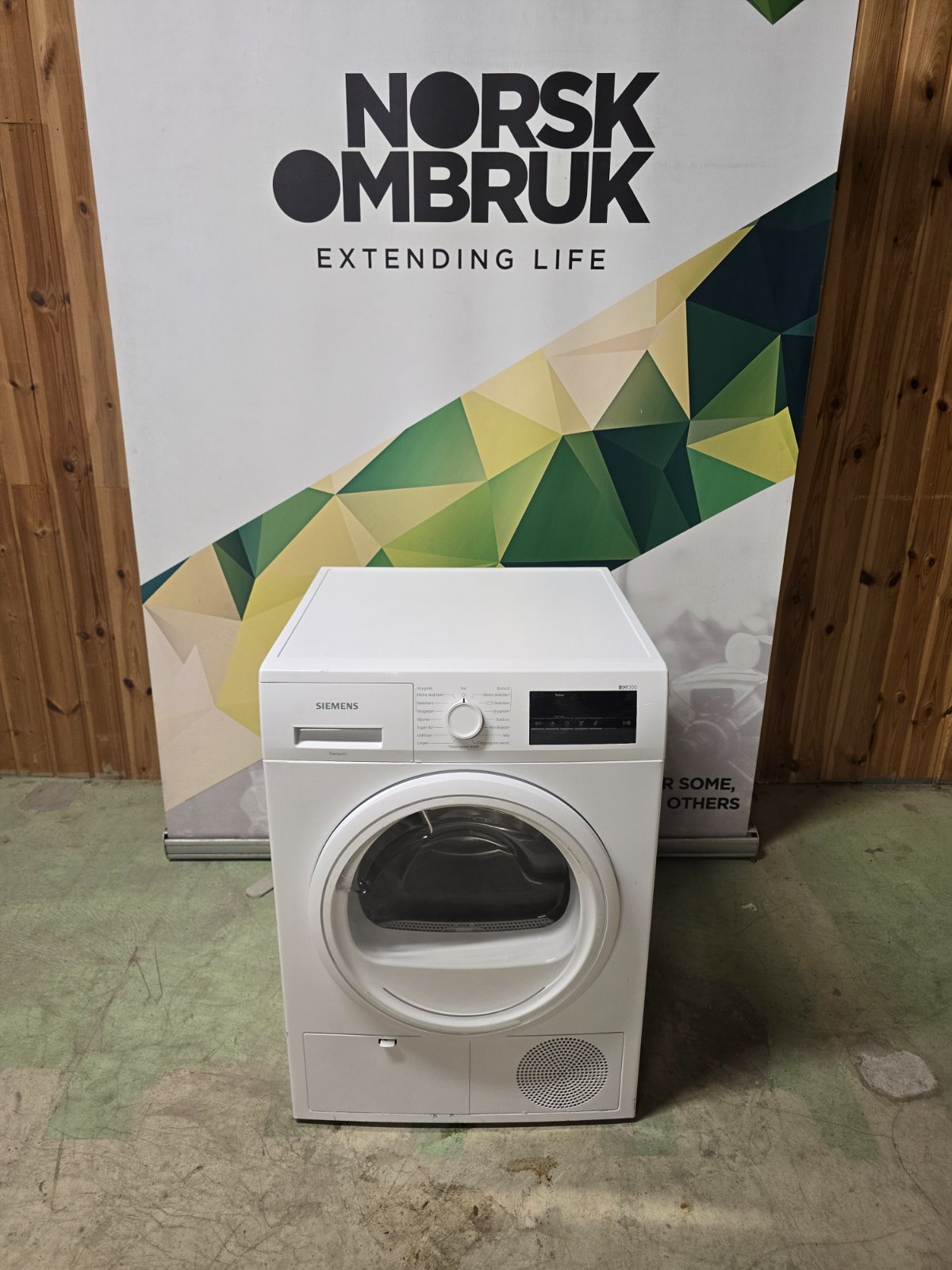 Siemens WT45H2L7DN iQ300 varmepumpetørketrommel