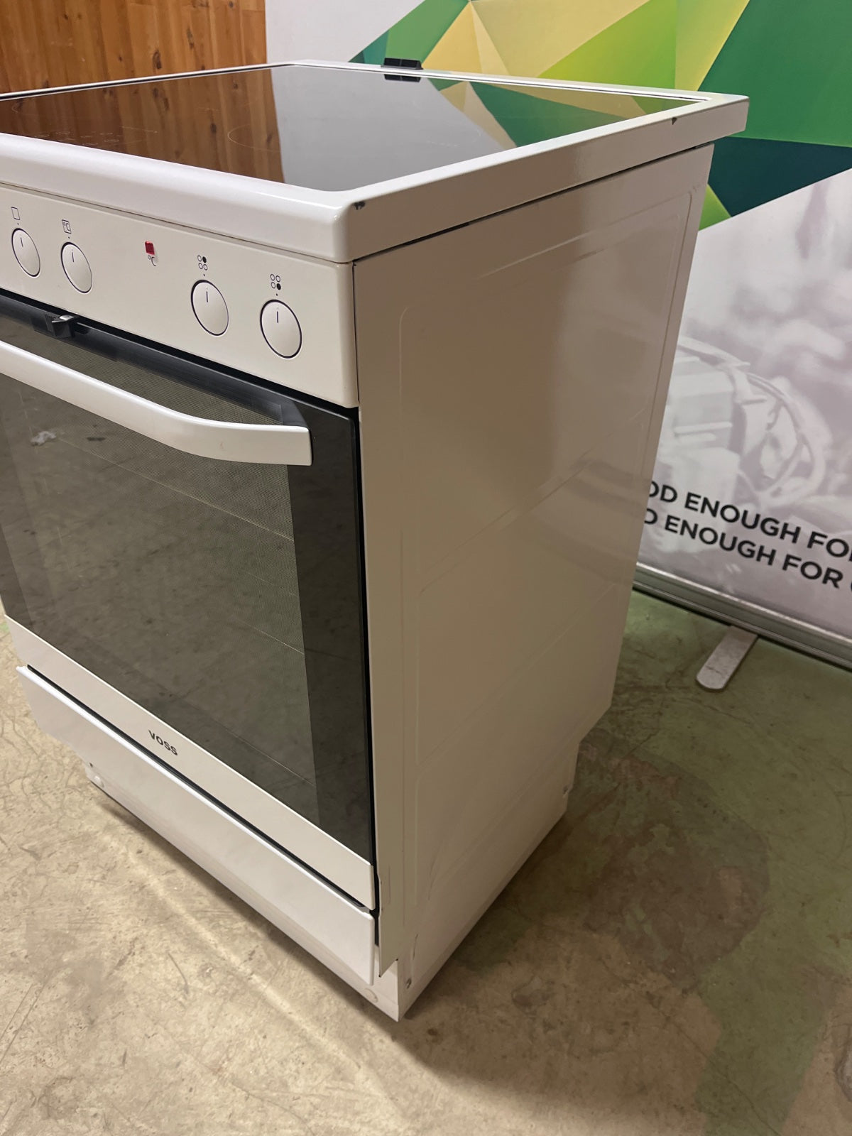 Voss ELK23020HV keramisk komfyr