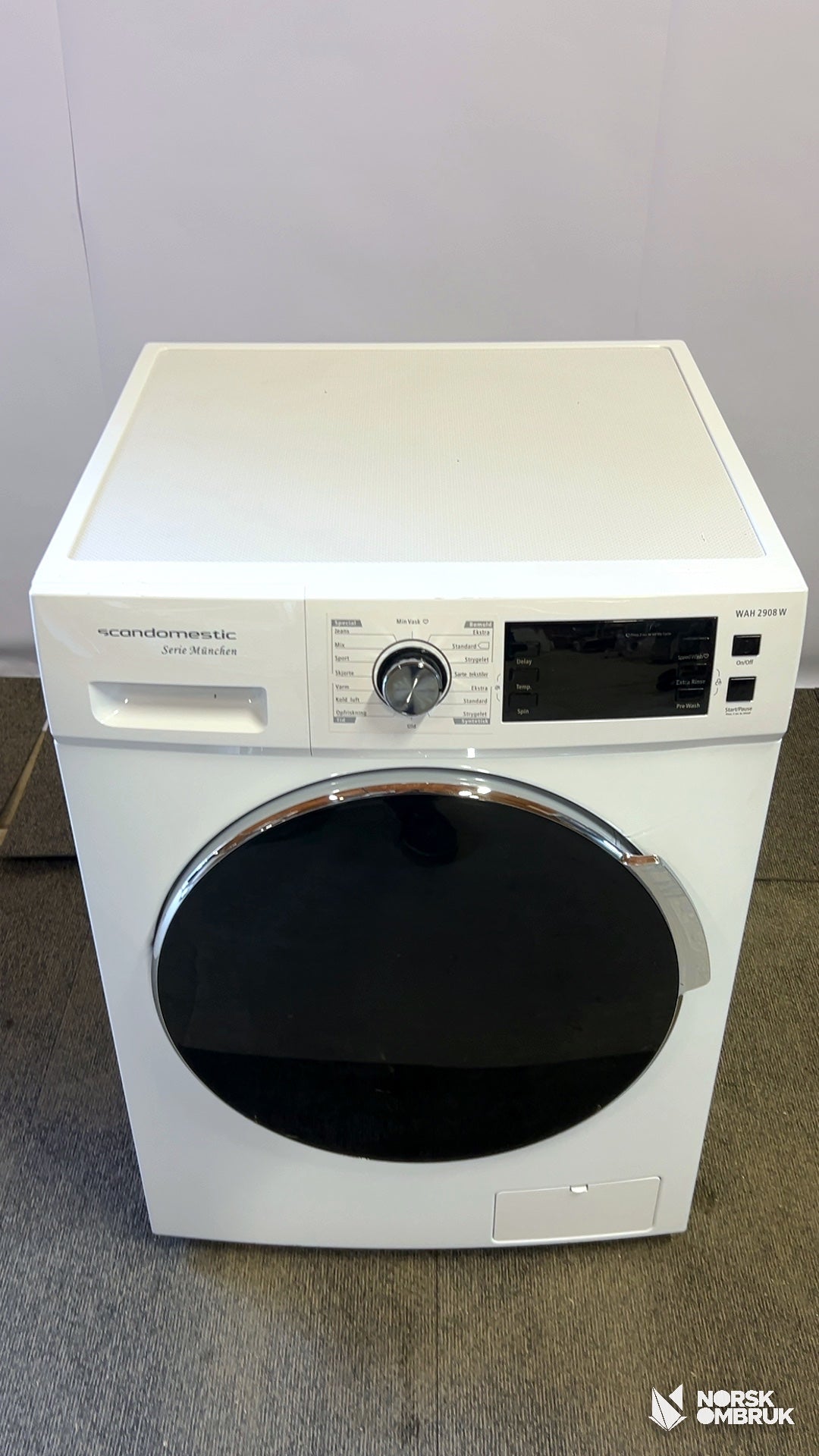 Scandomestic WAH 2908 W vaskemaskin