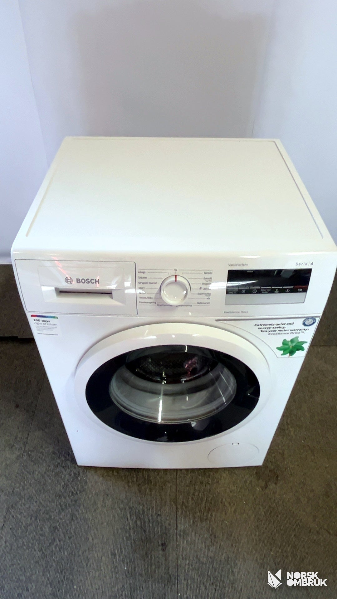 Bosch WAN242C7SN vaskemaskin