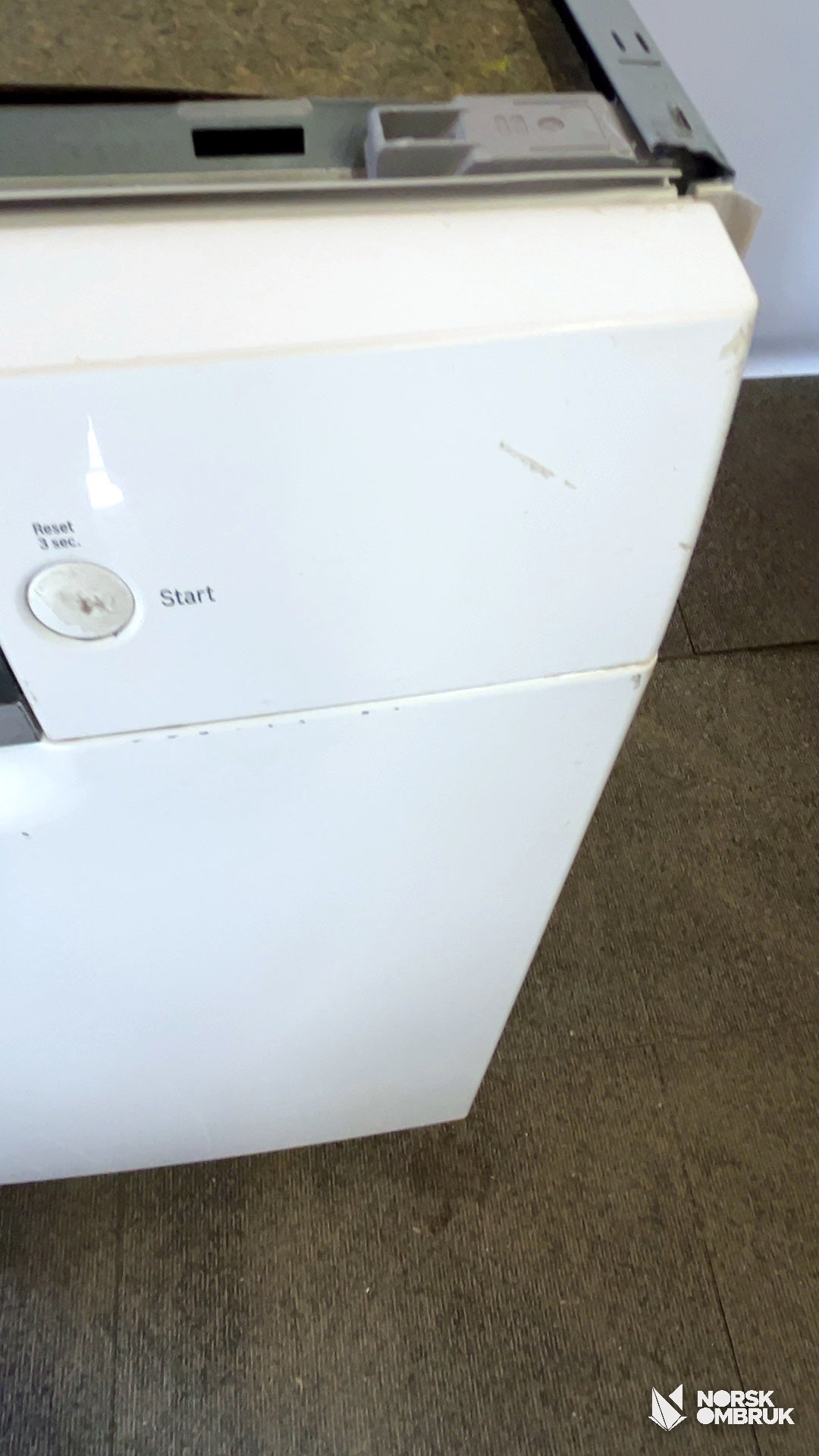 Bosch SMU46CW02S oppvaskmaskin underbygging