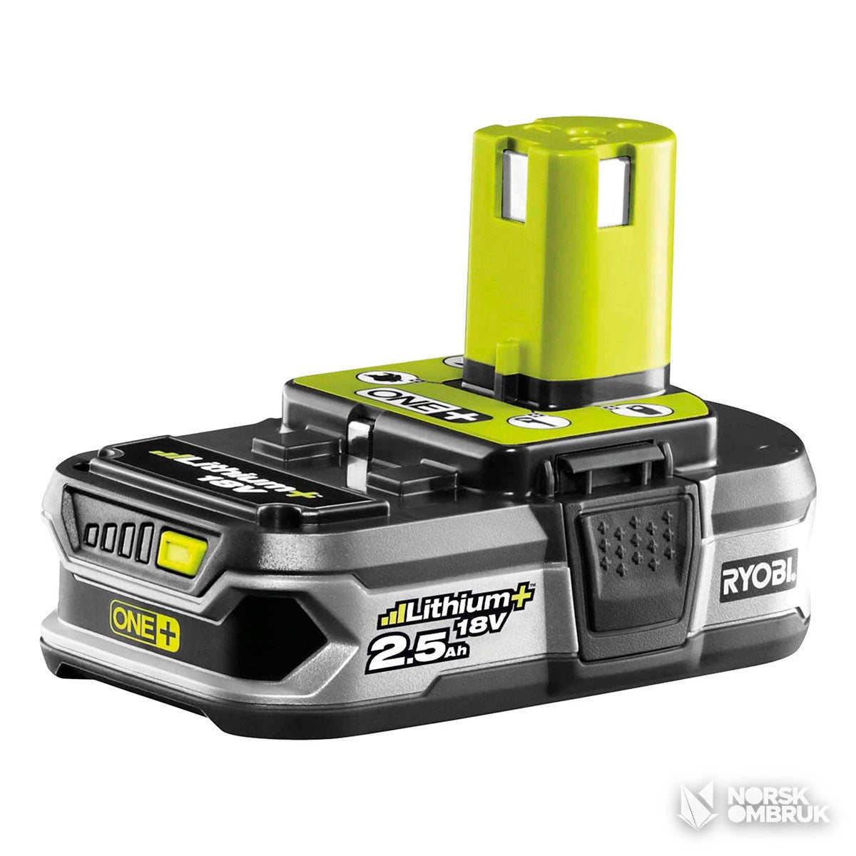 Brukt Ryobi RB18L25 Verktøybatteri 2,5Ah 18V