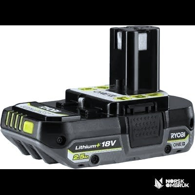 Ryobi Batteri 18V RB1825C Verktøybatteri brukt