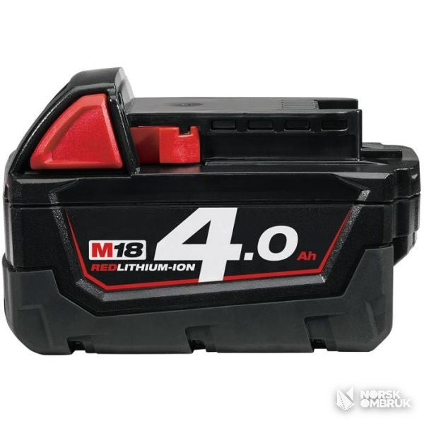 Milwaukee M18 B4 18V 4,0Ah Verktøybatteri