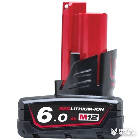 Milwaukee M12 B6 Verktøybatteri 6,0Ah