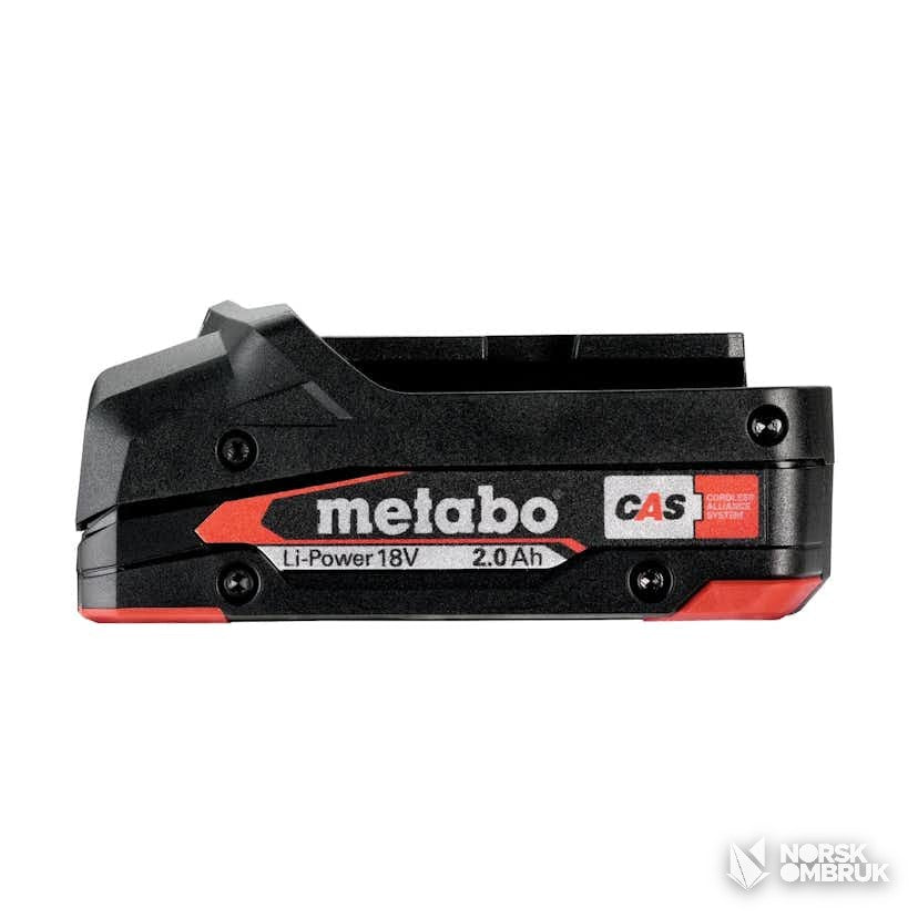 Metabo 18V 2,0 Ah LI-Power Verktøybatteri