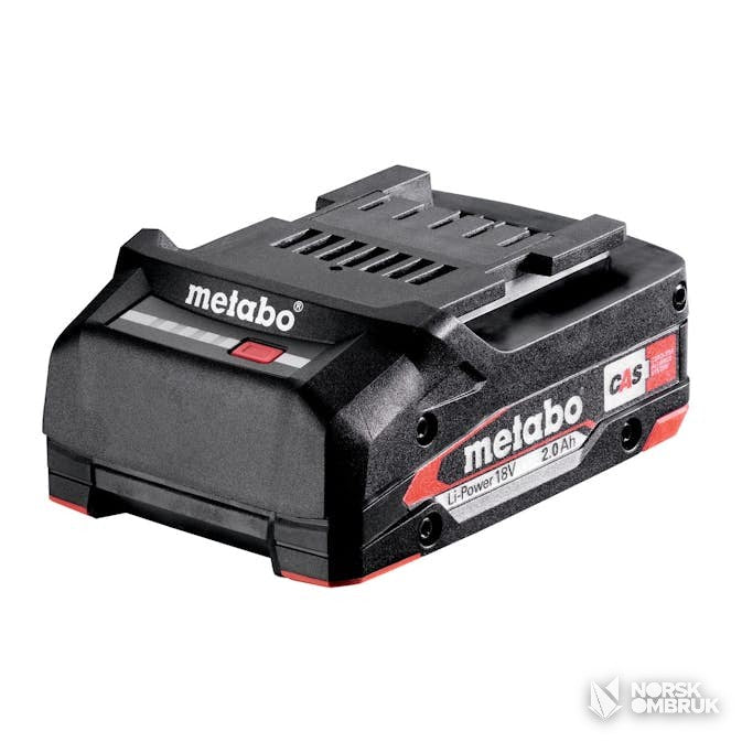 Metabo 18V 2,0 Ah LI-Power Verktøybatteri