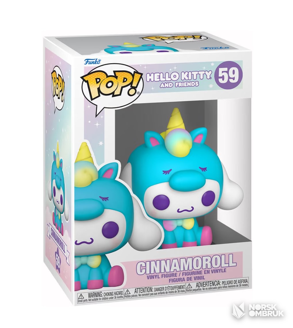 Funko Pop! Hello Kitty and Friends Cinnamoroll vinylfigur