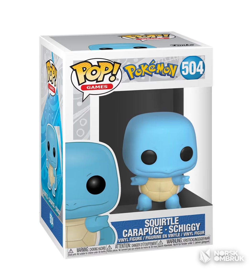 Funko POP Vinyl Squirtle figurine 504