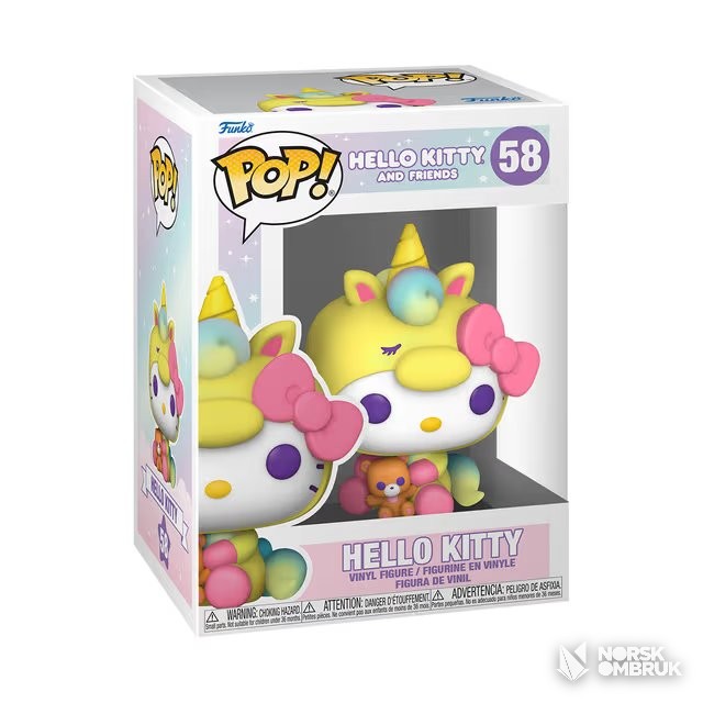 Funko POP! Hello Kitty vinylfigur (#58)