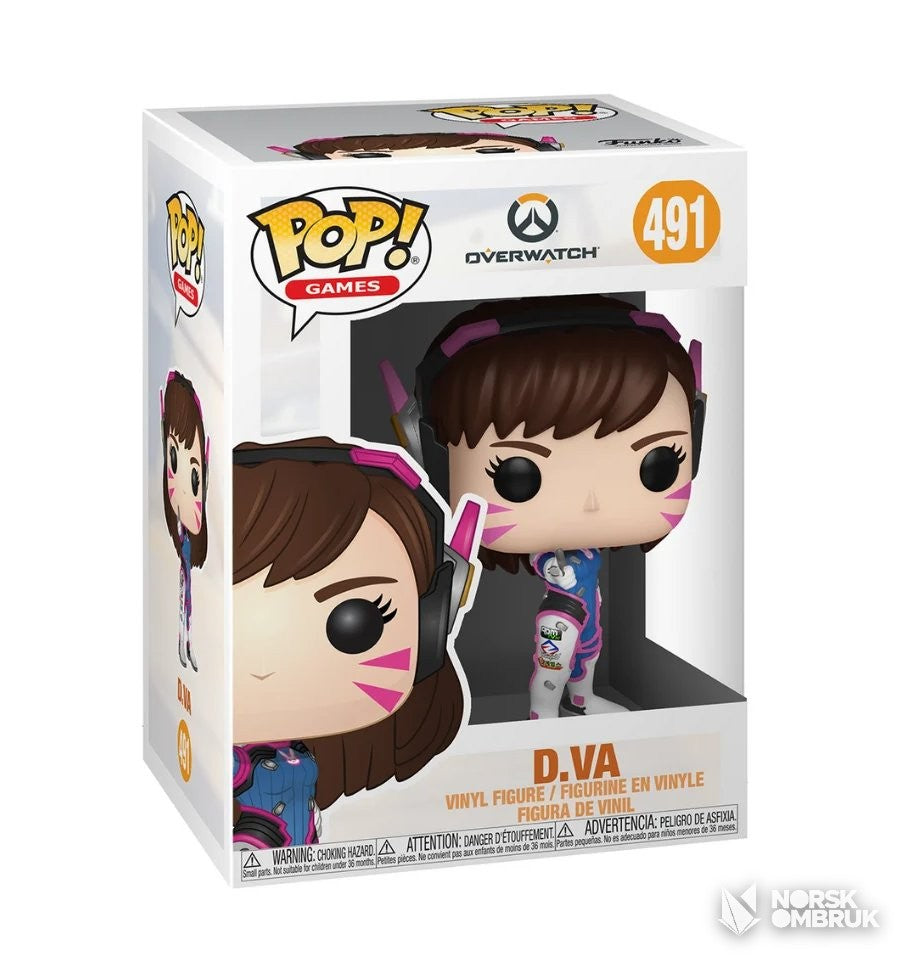 Funko POP! Overwatch D.Va figurine (#491)