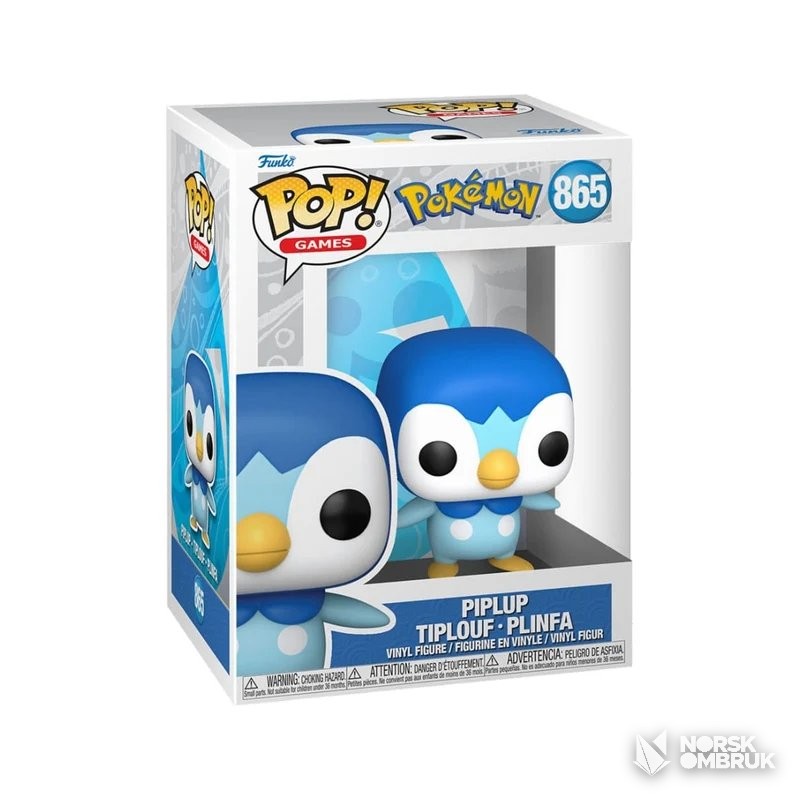 Funko Piplup Vinylfigur (#865)
