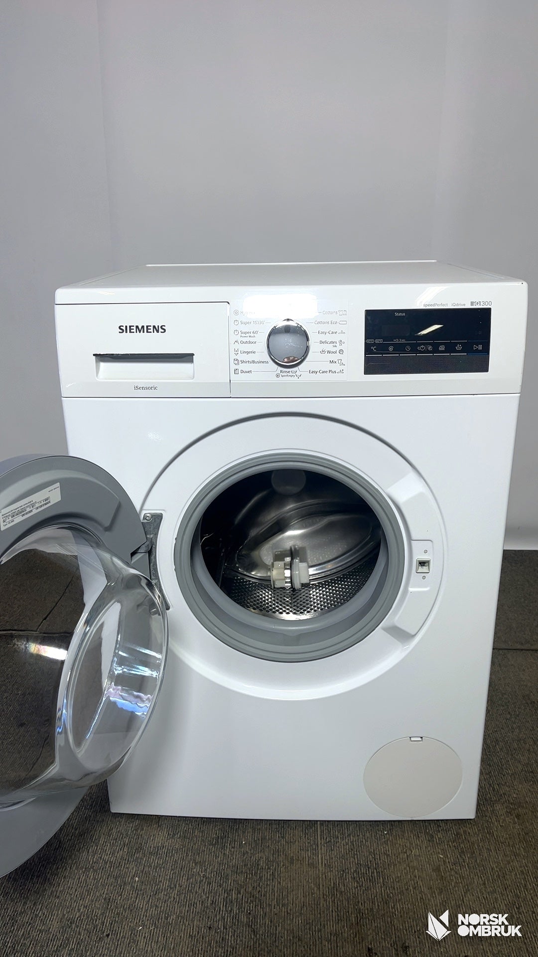 Siemens WM14N208DN vaskemaskin