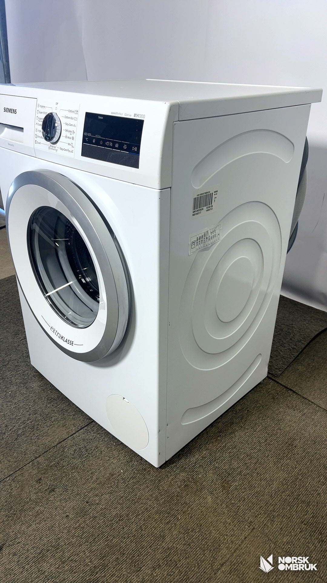 Siemens WM14N208DN vaskemaskin