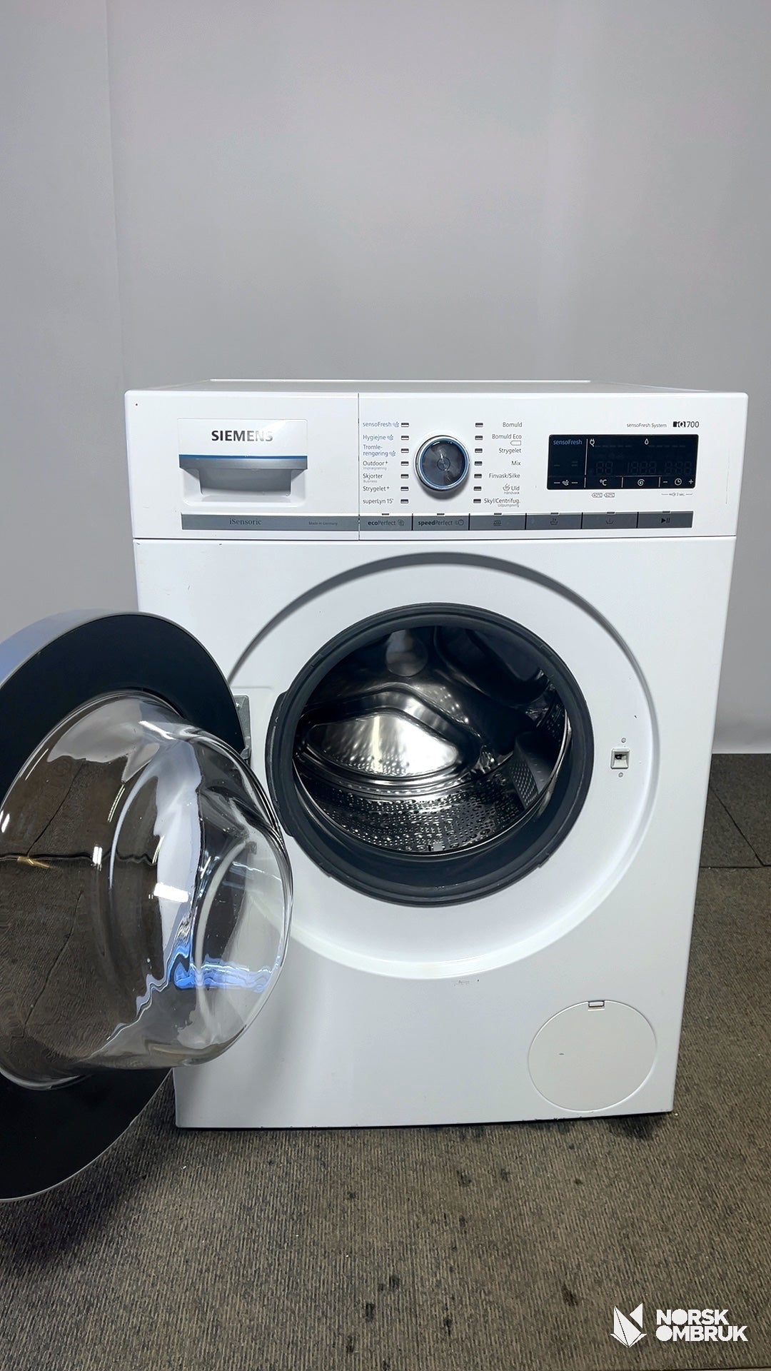 Siemens WM16W768DN vaskemaskin
