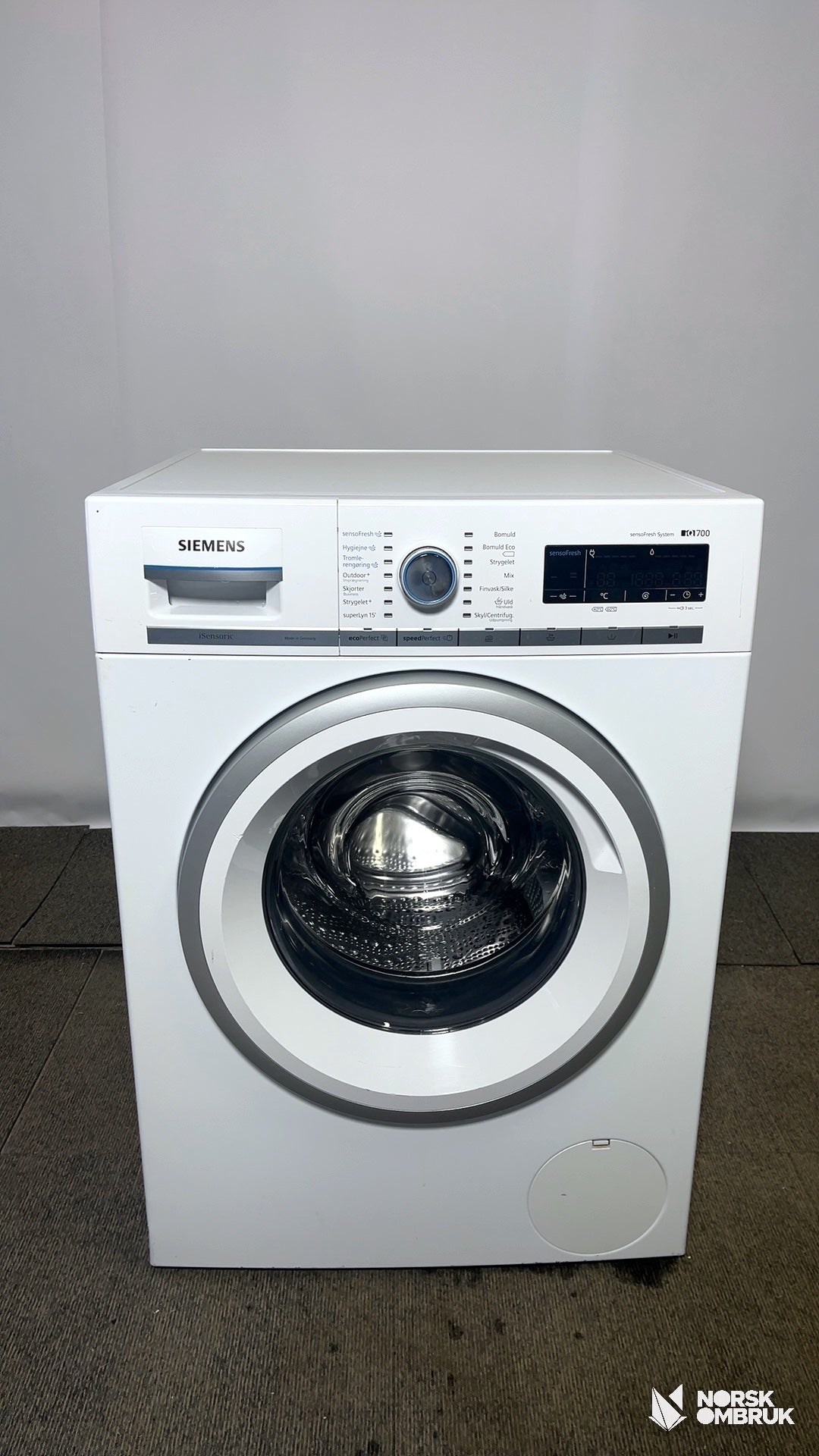 Siemens WM16W768DN vaskemaskin