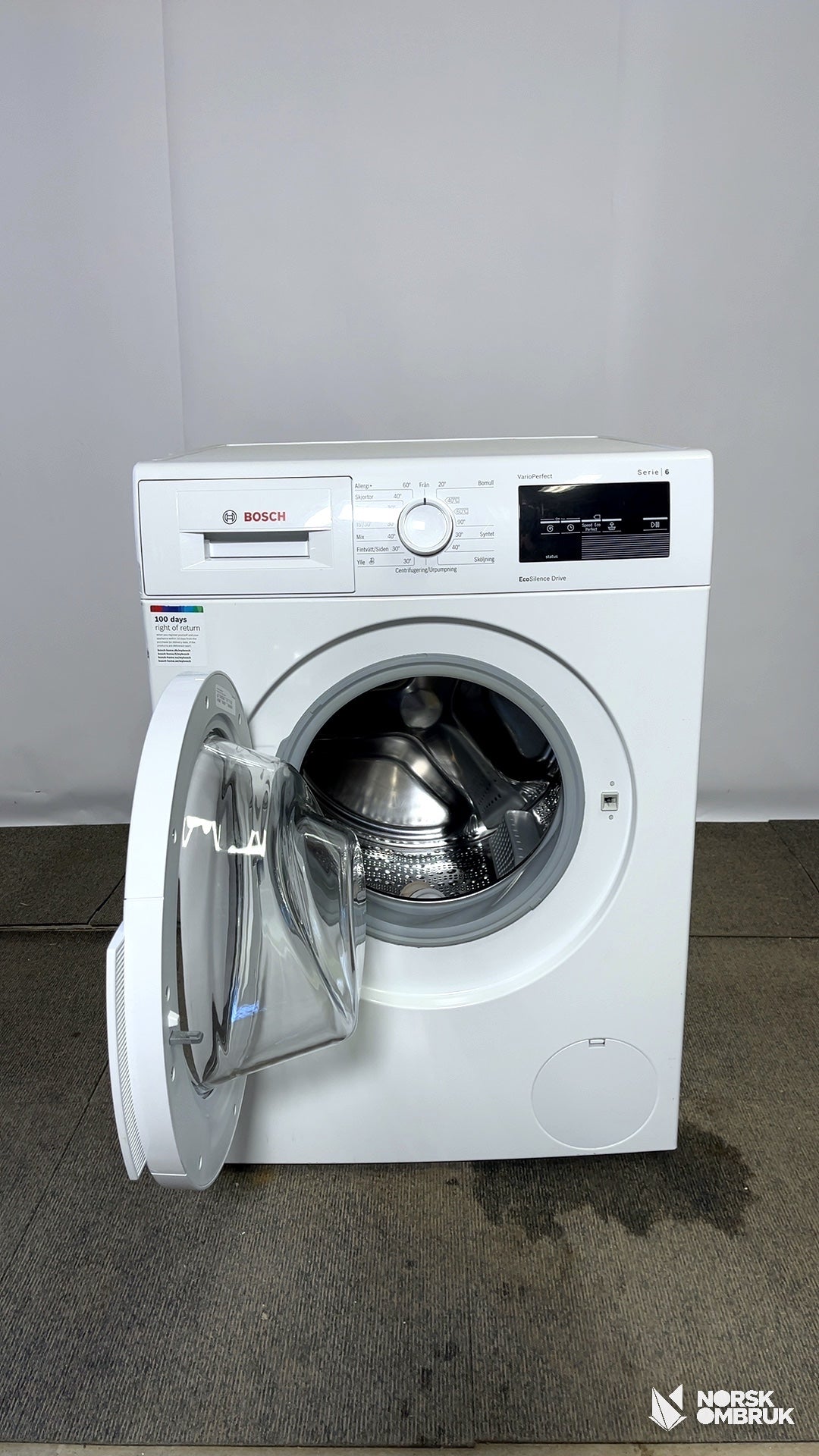 Bosch WAT283L8SN vaskemaskin