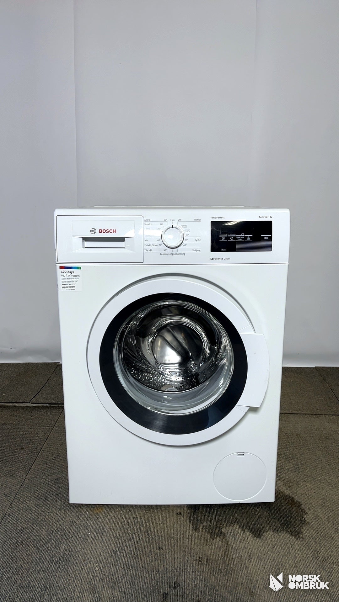 Bosch WAT283L8SN vaskemaskin