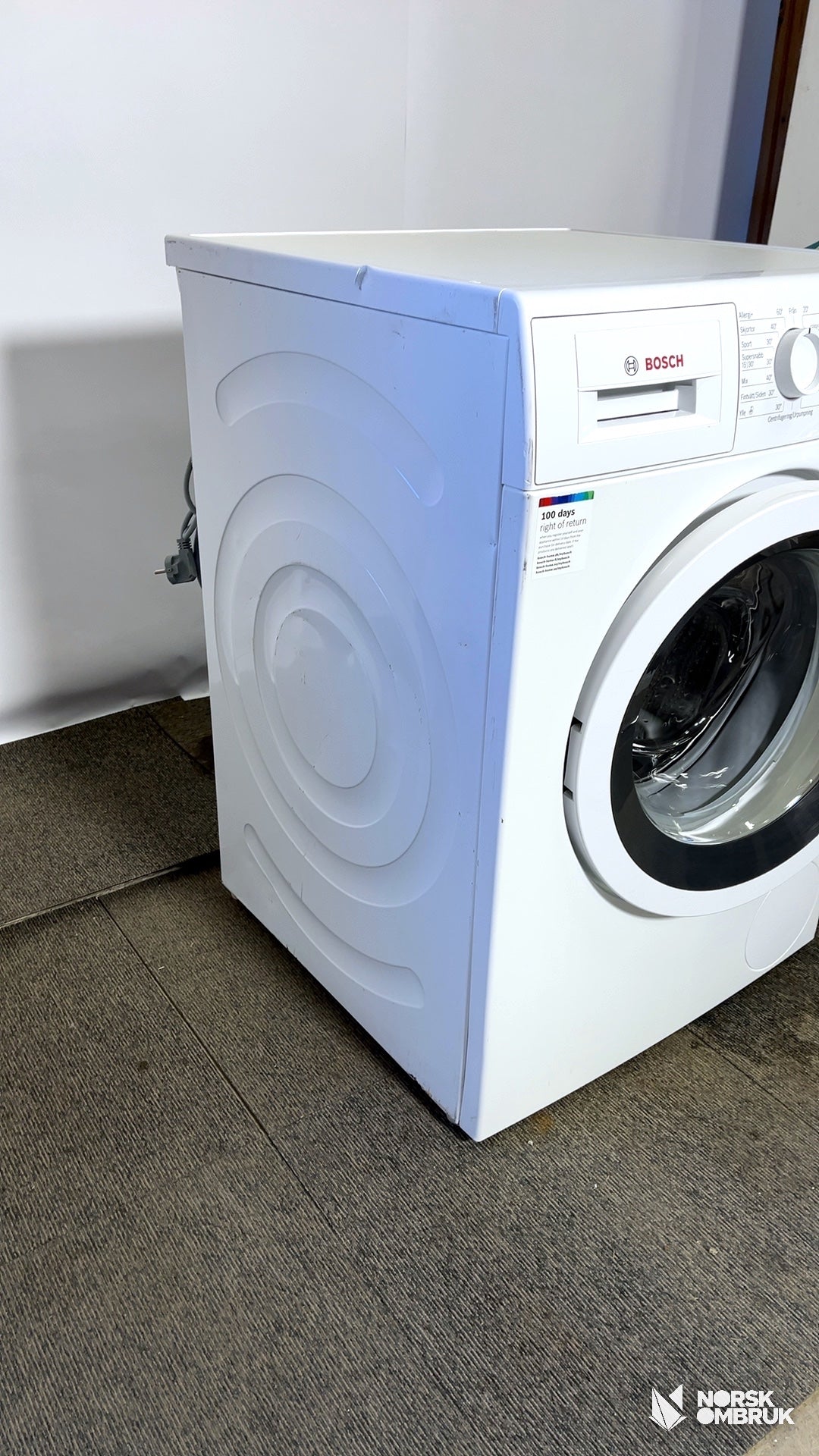 Bosch WAT283L8SN vaskemaskin