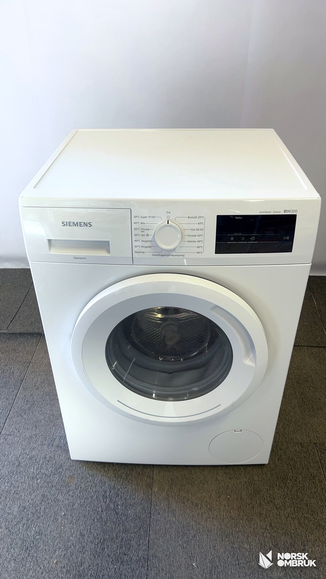 Siemens WM12N0L2DN vaskemaskin
