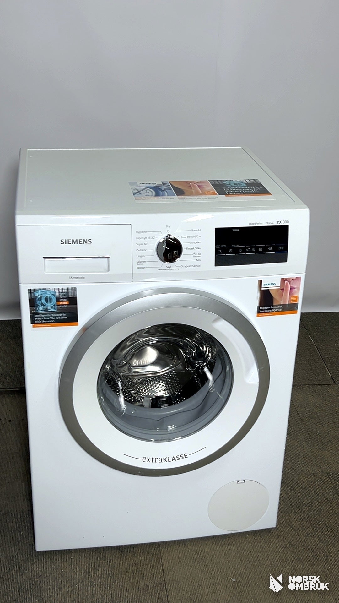 Siemens WM12N2C7DN vaskemaskin