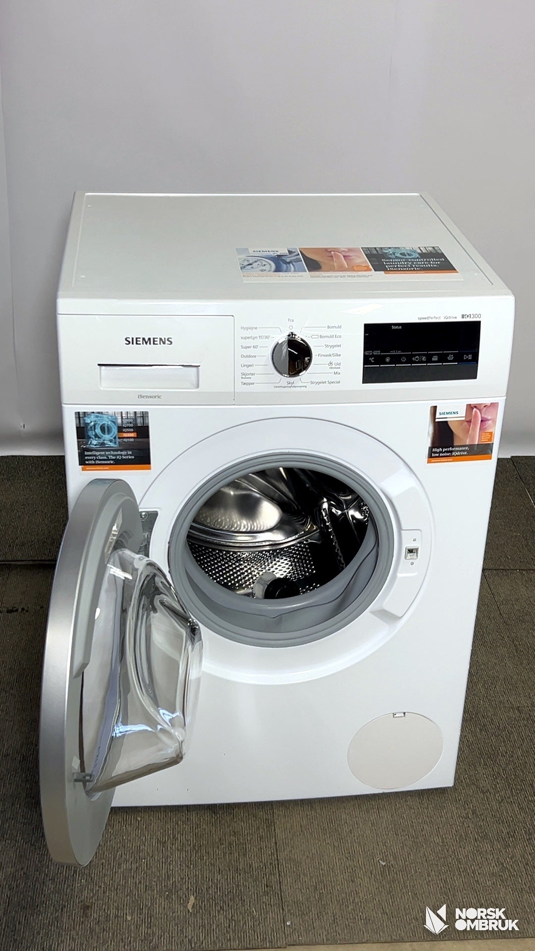 Siemens WM12N2C7DN vaskemaskin